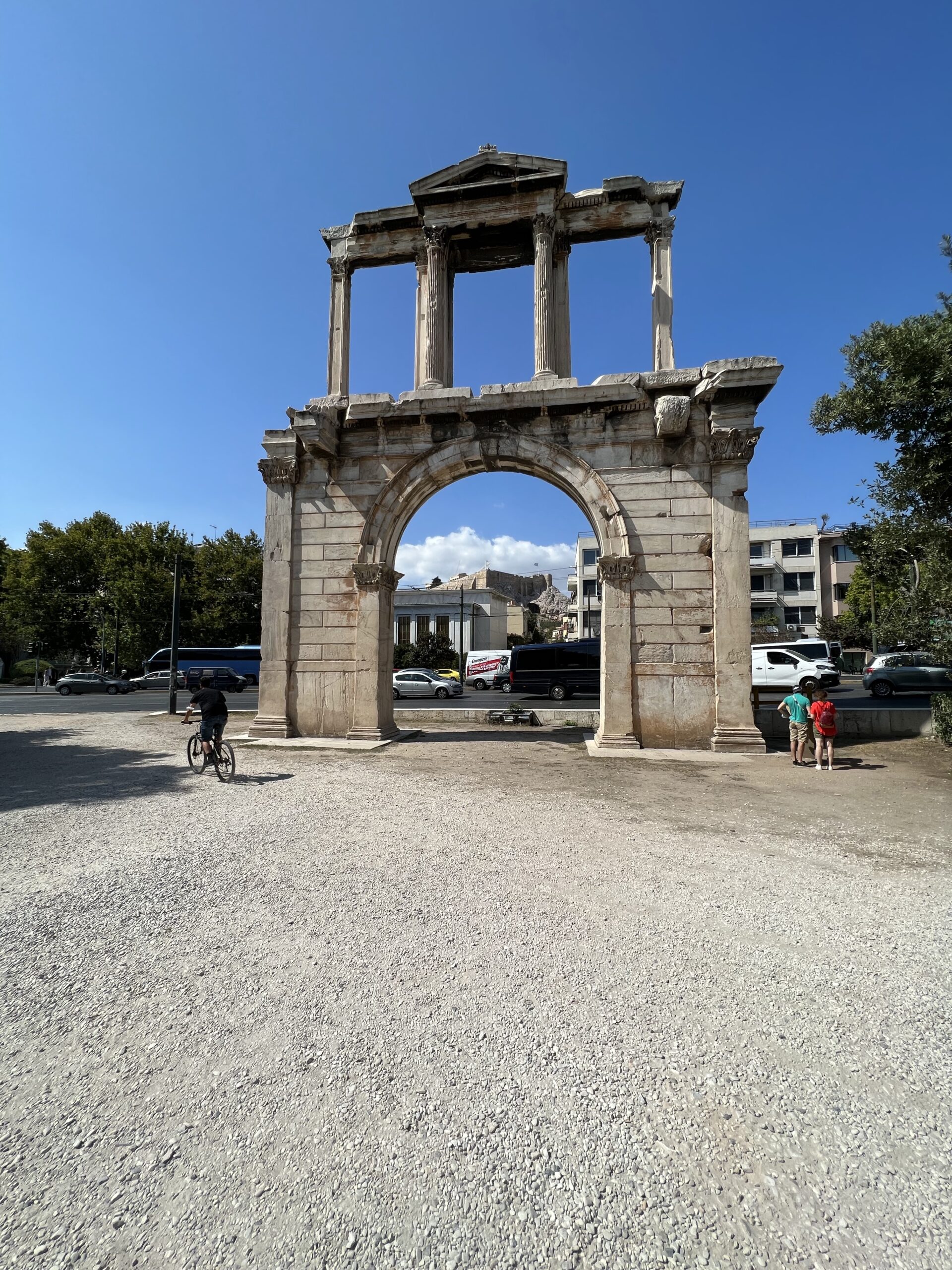 Hadrian Torbogen, Athen
